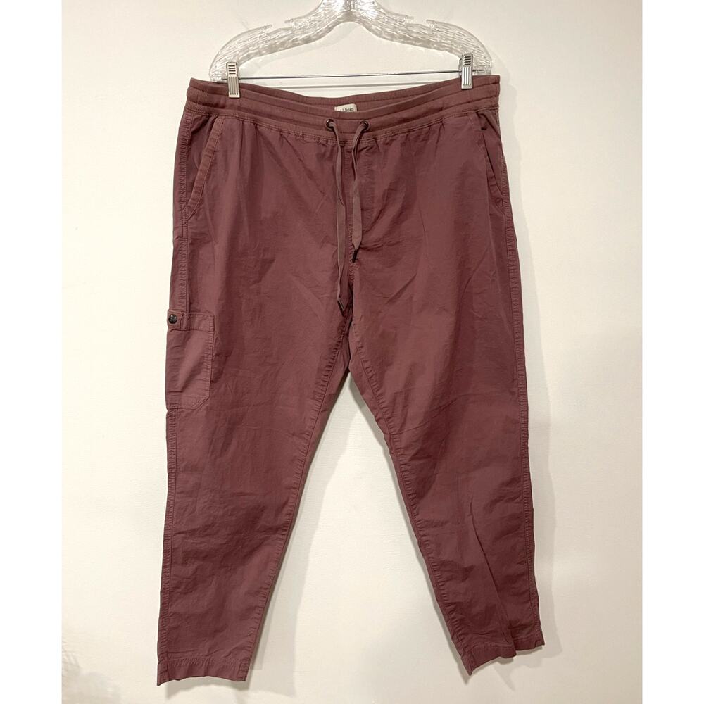 L.L Bean Women's Stretch Ripstop Pull On Pants Outdoors Camping Hiking